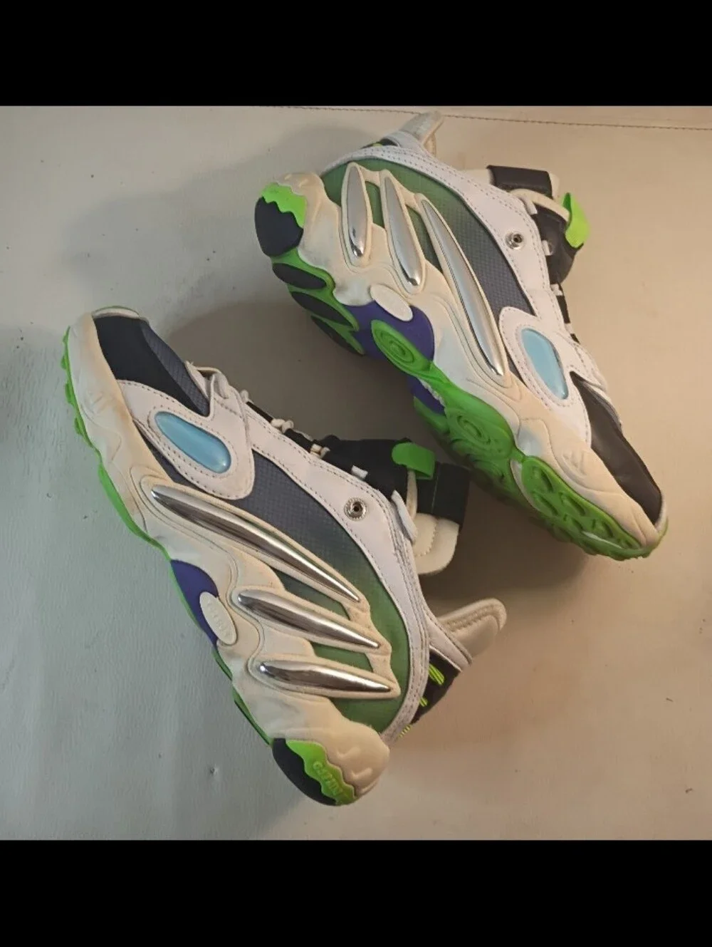 ADIDAS Sankuanz X Solution Streetball White Silver Metallic FY3504 Mens 5.5
